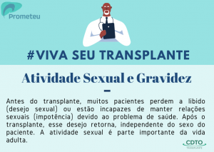 Atividades sexuais após o transplante de fígado.